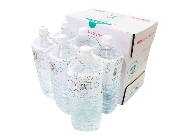 【送料無料】ケイ素ミネラル水「慧(KEI)」2L×6本