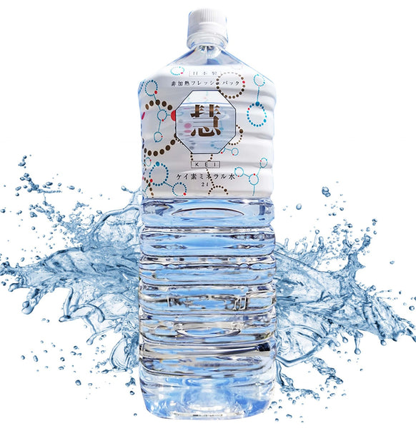 【送料無料】ケイ素ミネラル水「慧(KEI)」2L×6本